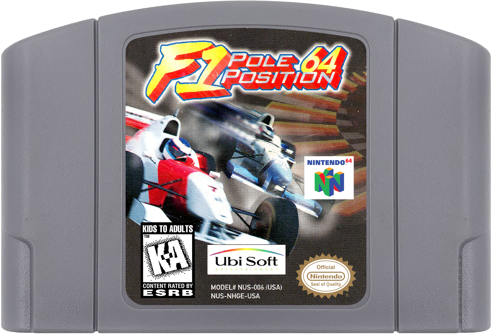 F1 Pole Position 64 cartridge